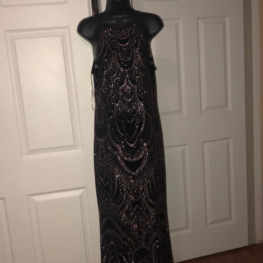 Long black dress